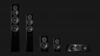 Dynaudio Evoke 50 - gamme complète en noir